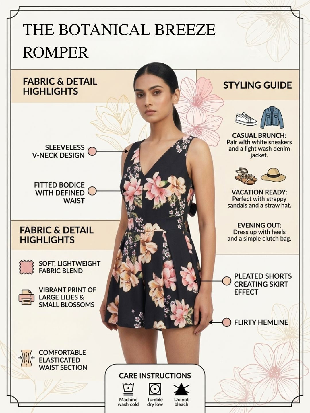 THE BOTANICAL BREEZE ROMPER
