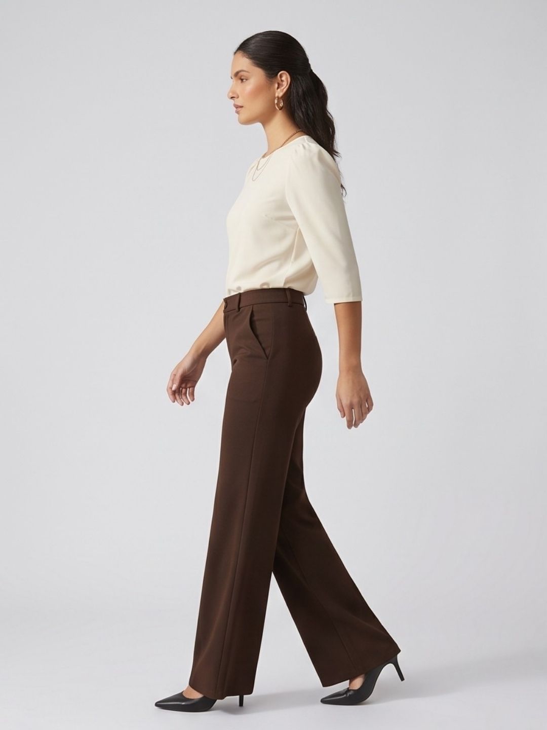KOREAN WIDE LEG PANTS