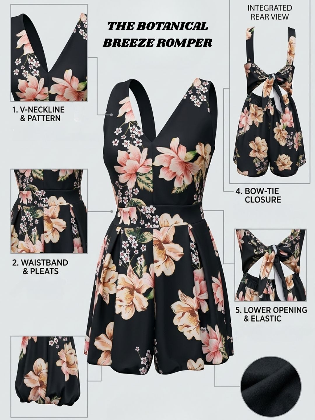THE BOTANICAL BREEZE ROMPER