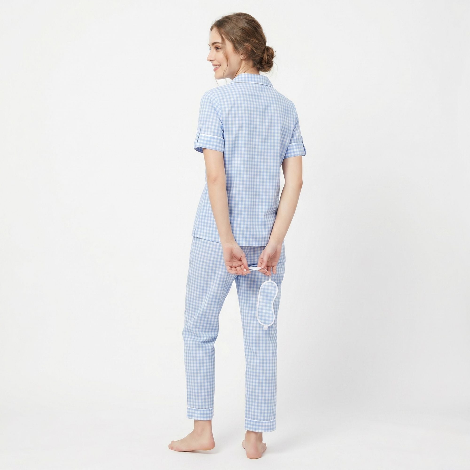 THE HERITAGE SLEEP SET BABY BLUE