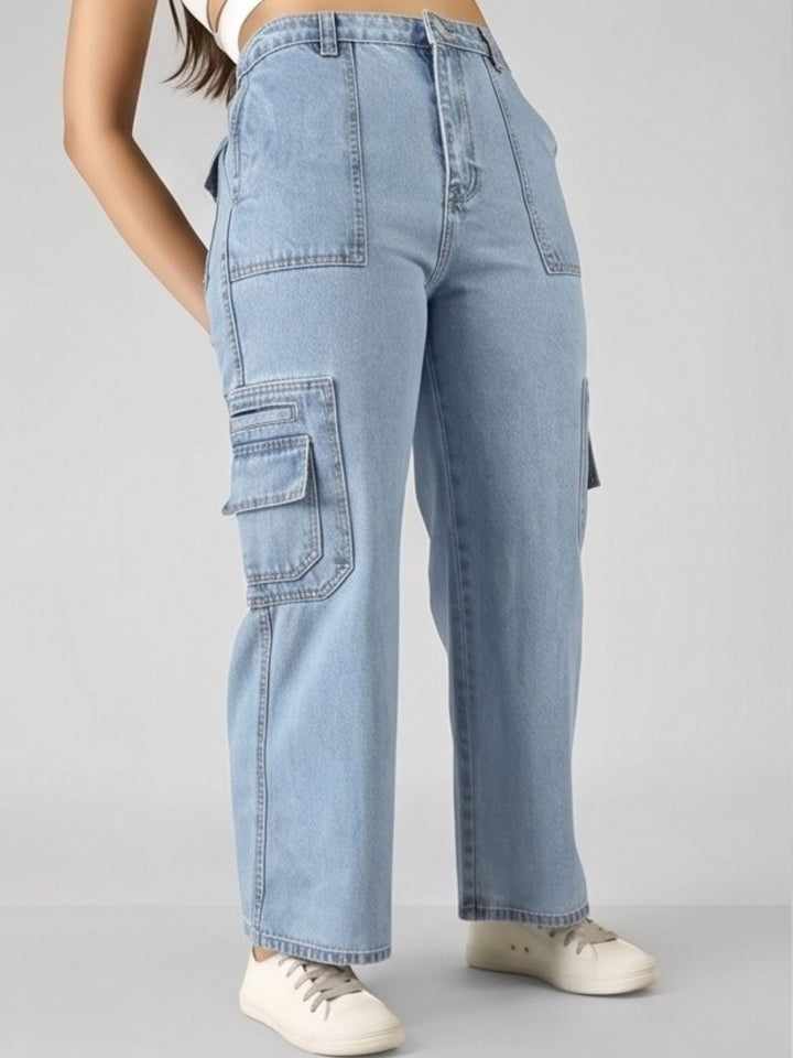 URBAN DRIFT DENIM CARGO PANTS