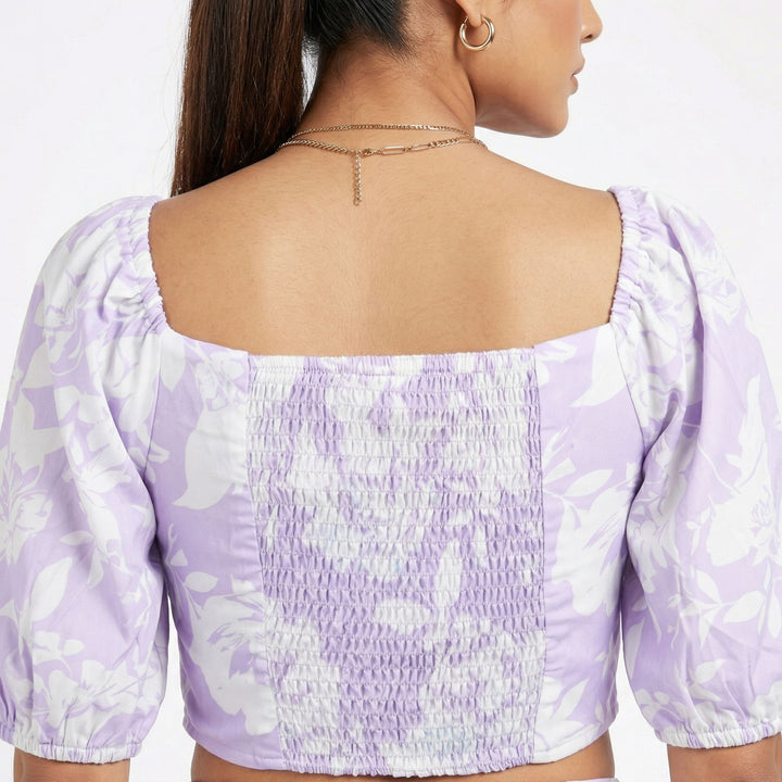 SUNSET BLOOM CO-ORD SET – FLORAL ELEGANCE IN PASTEL HUES