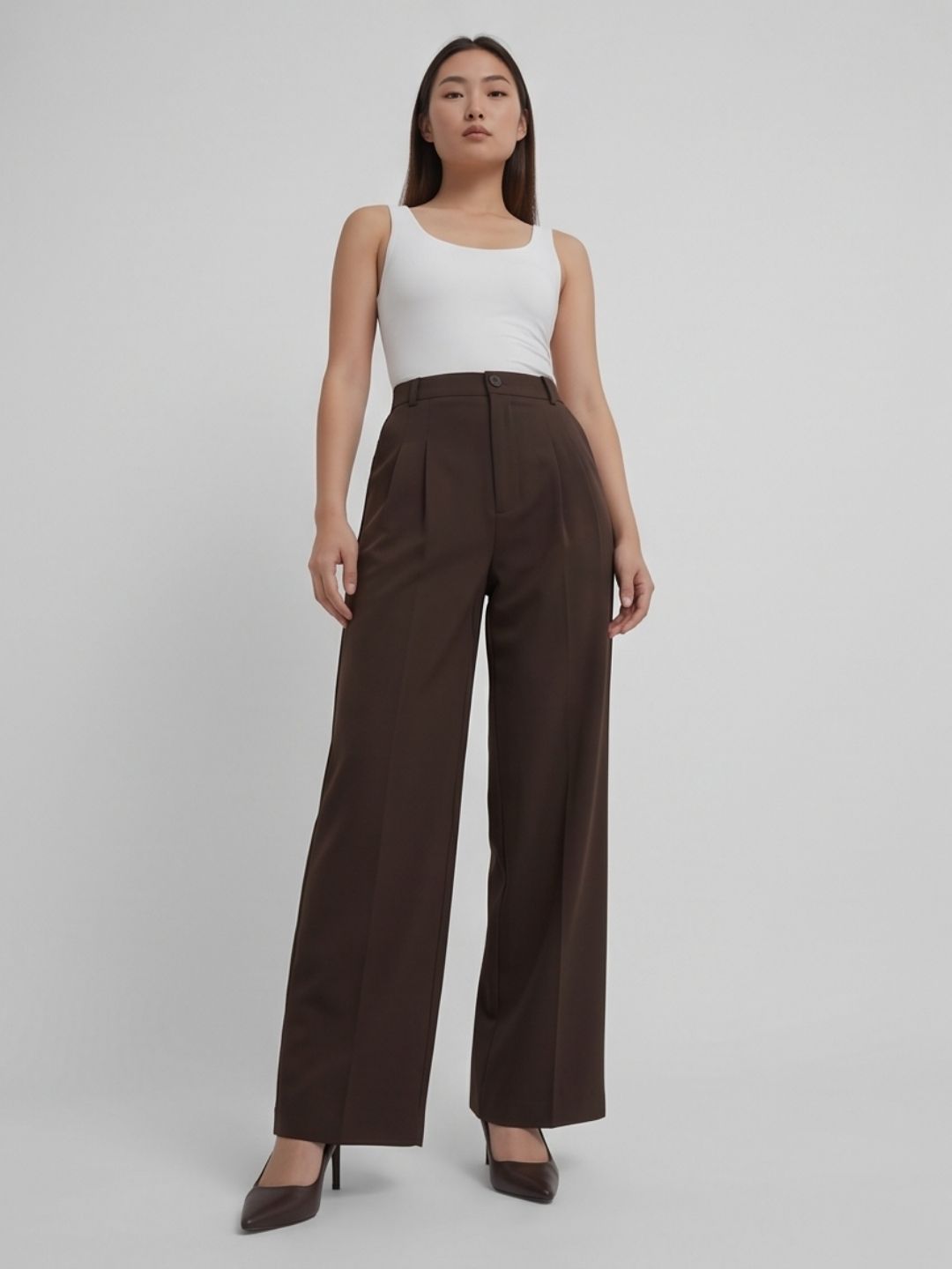 CLASSIC KOREAN DOUBLE PLEATES PANTS