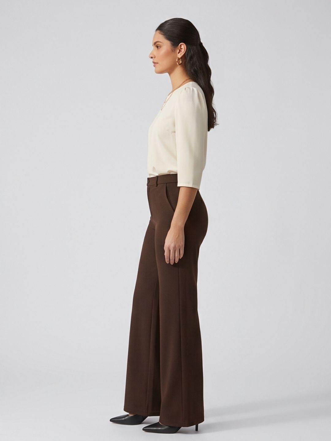 KOREAN WIDE LEG PANTS