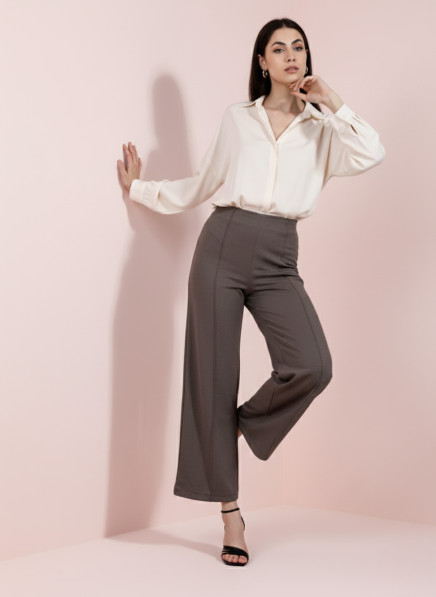 LUXE FLOW STRAIGHT FORMAL PANTS