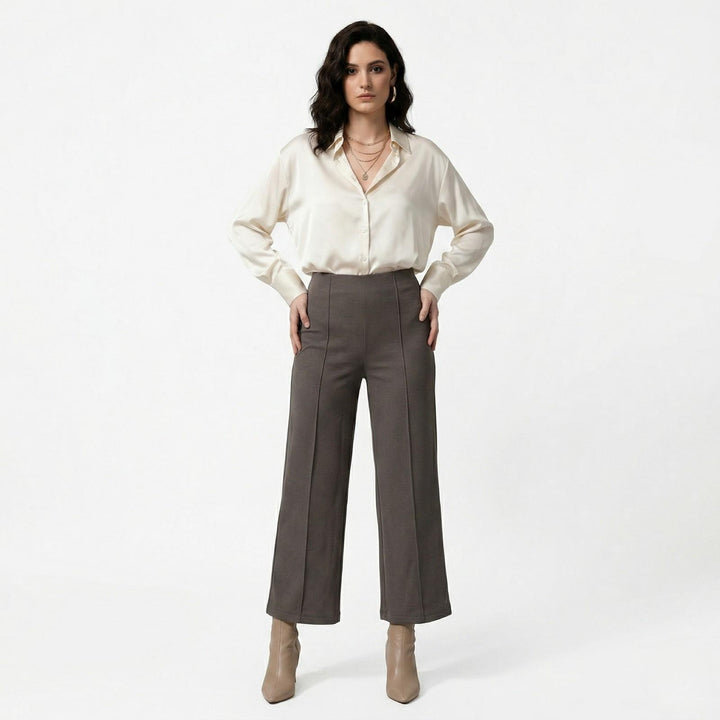 LUXE FLOW STRAIGHT FORMAL PANTS