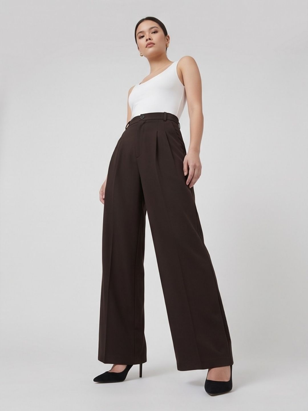 CLASSIC KOREAN DOUBLE PLEATES PANTS