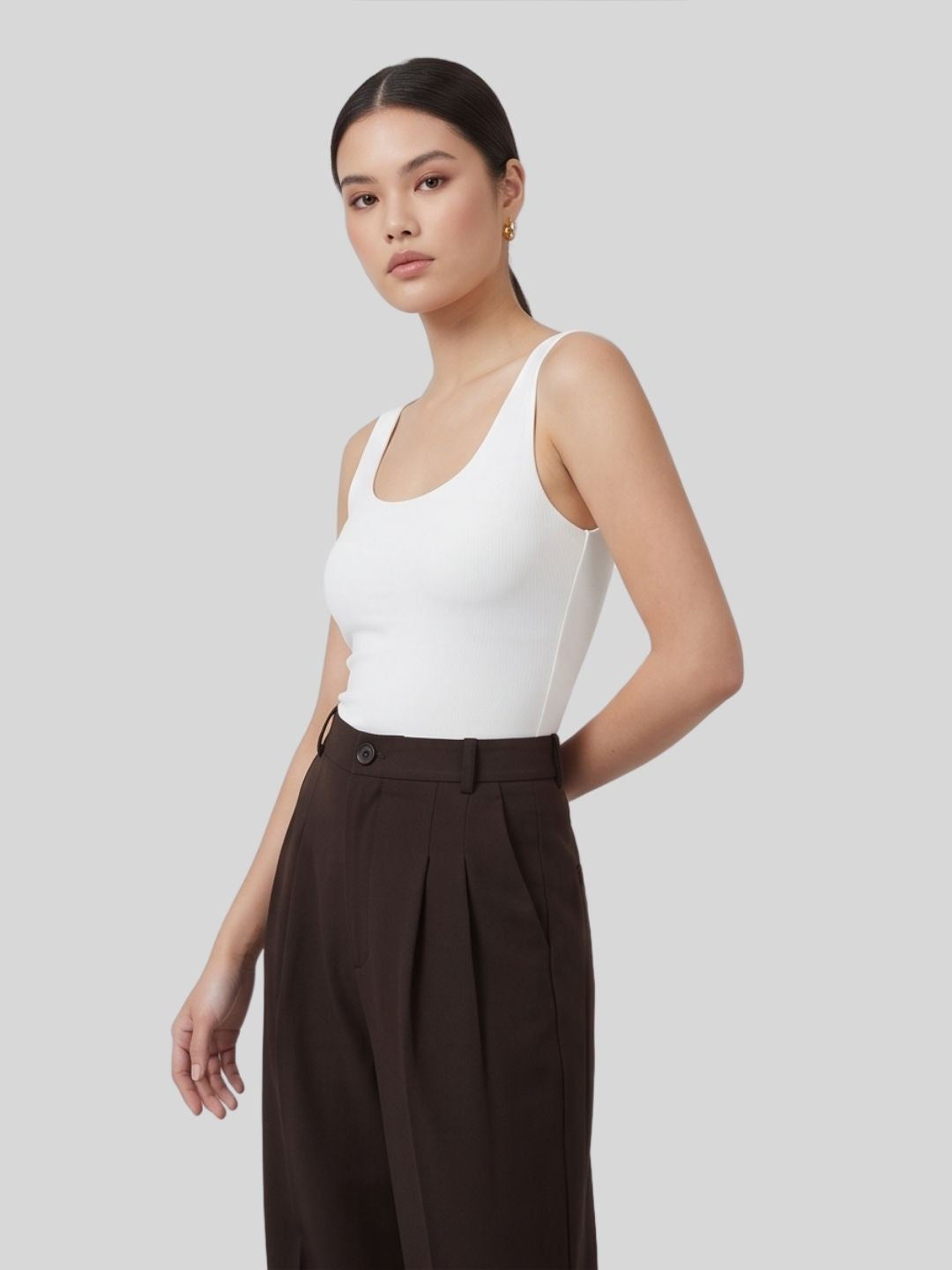 CLASSIC KOREAN DOUBLE PLEATES PANTS