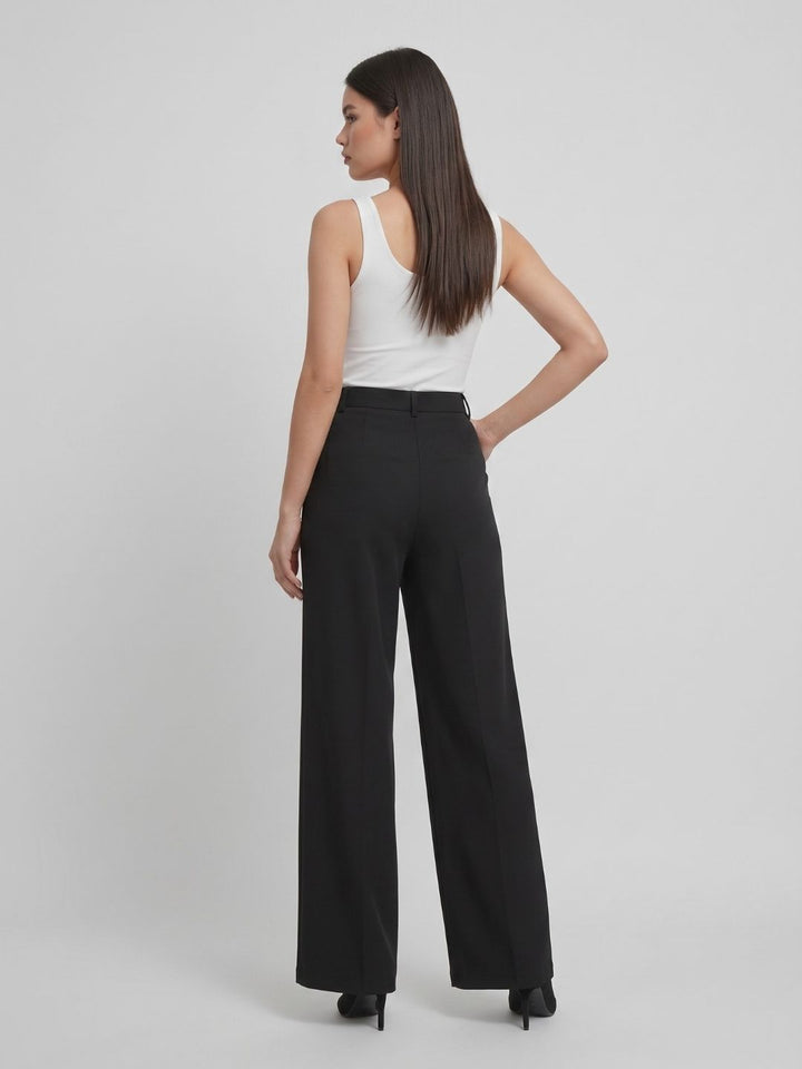 KOREAN WIDE LEG PANTS