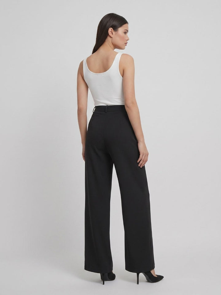 KOREAN WIDE LEG PANTS