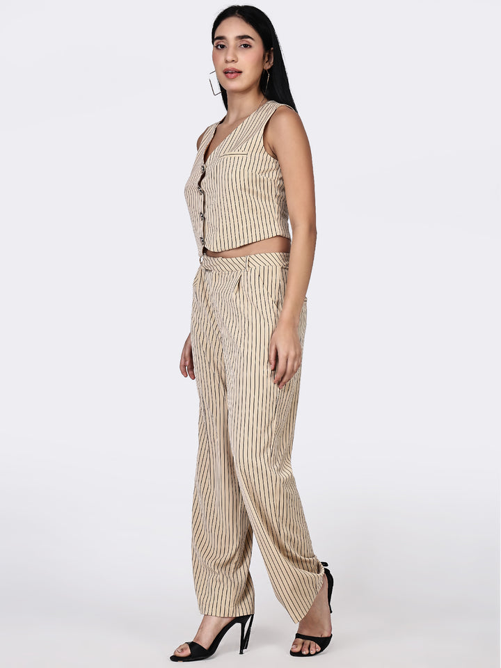 PINSTRIPE POWER CO-ORD SET