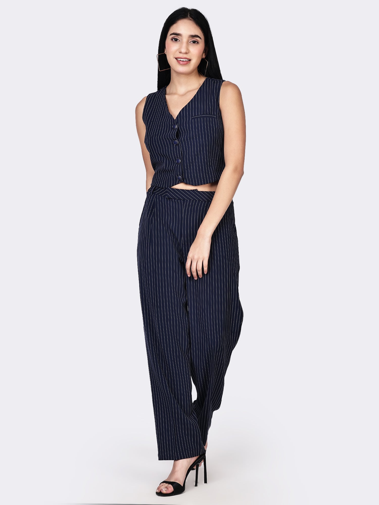 PINSTRIPE POWER CO-ORD SET