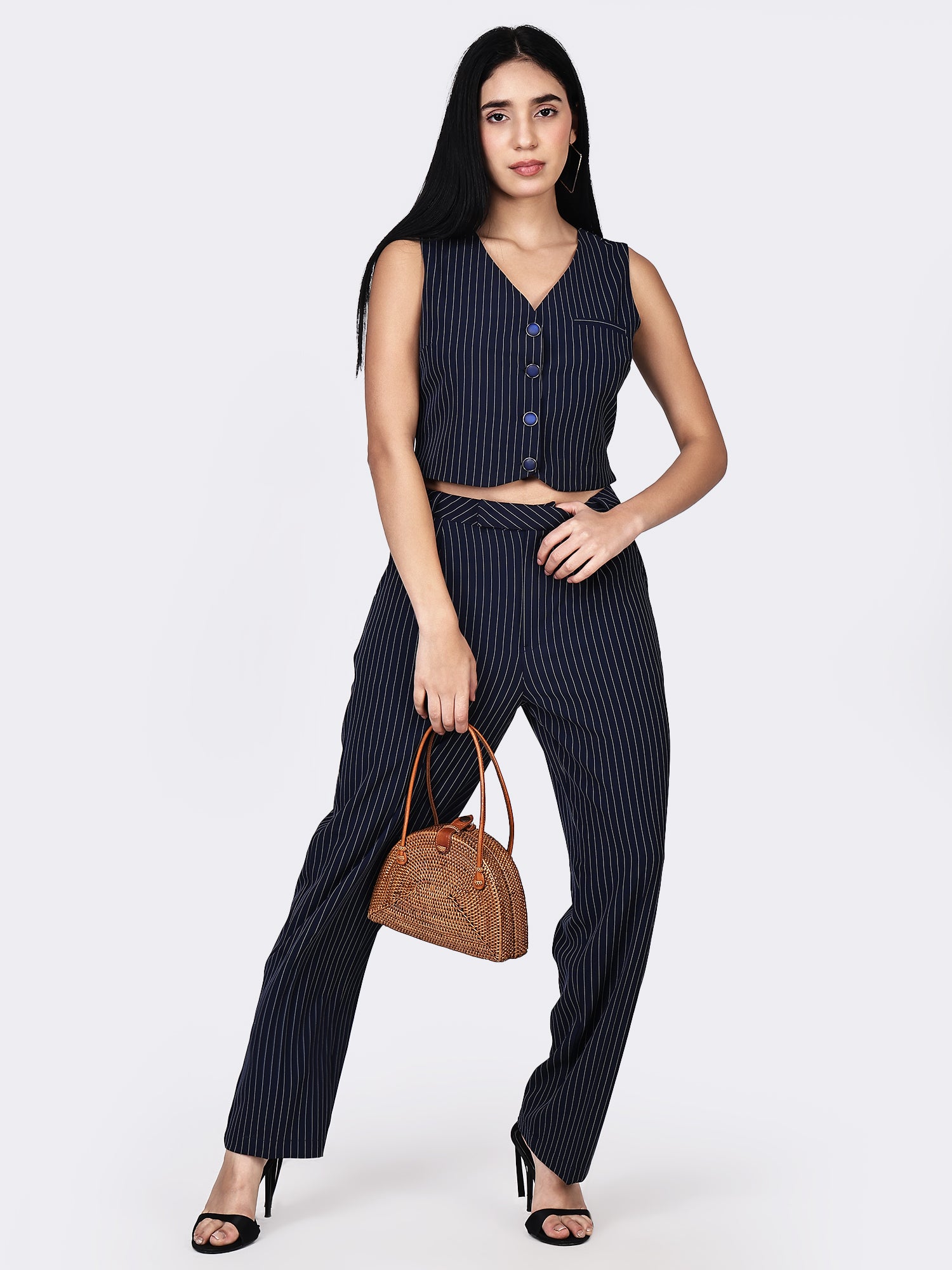 PINSTRIPE POWER CO-ORD SET