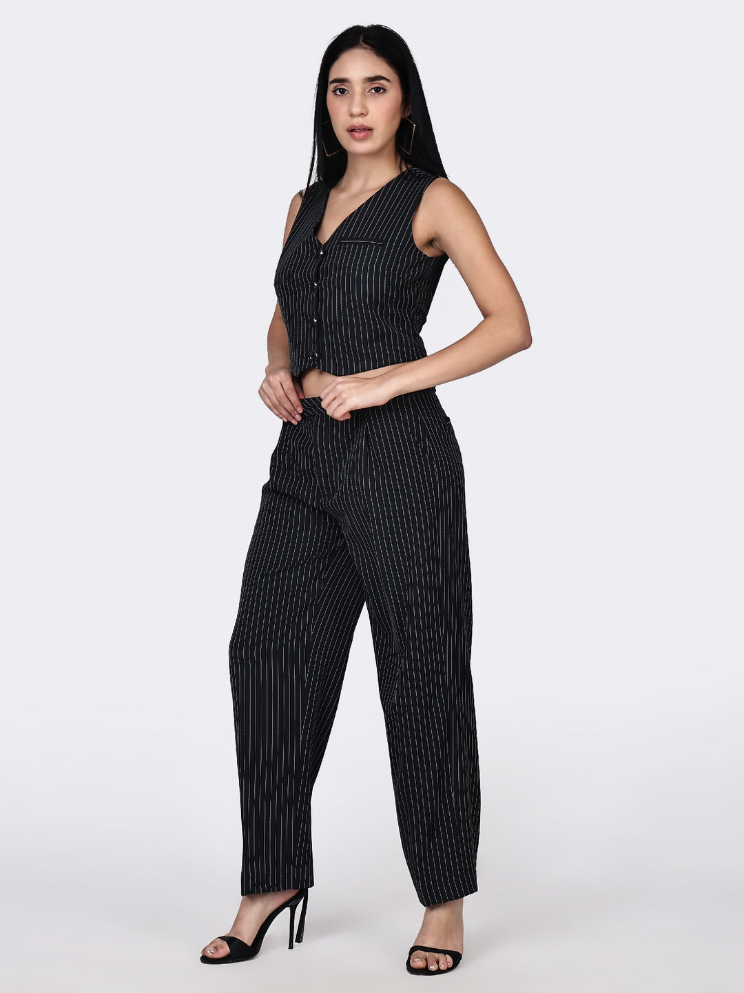 PINSTRIPE POWER CO-ORD SET