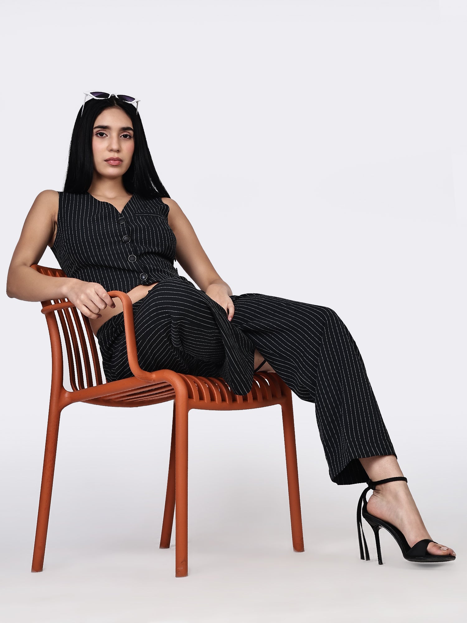 PINSTRIPE POWER CO-ORD SET