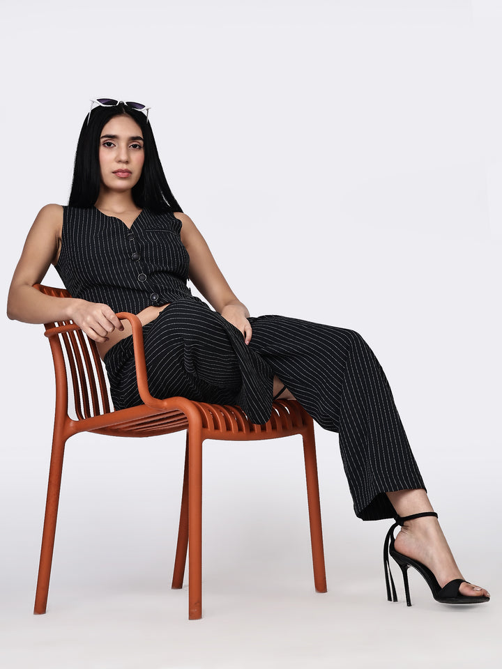 PINSTRIPE POWER CO-ORD SET