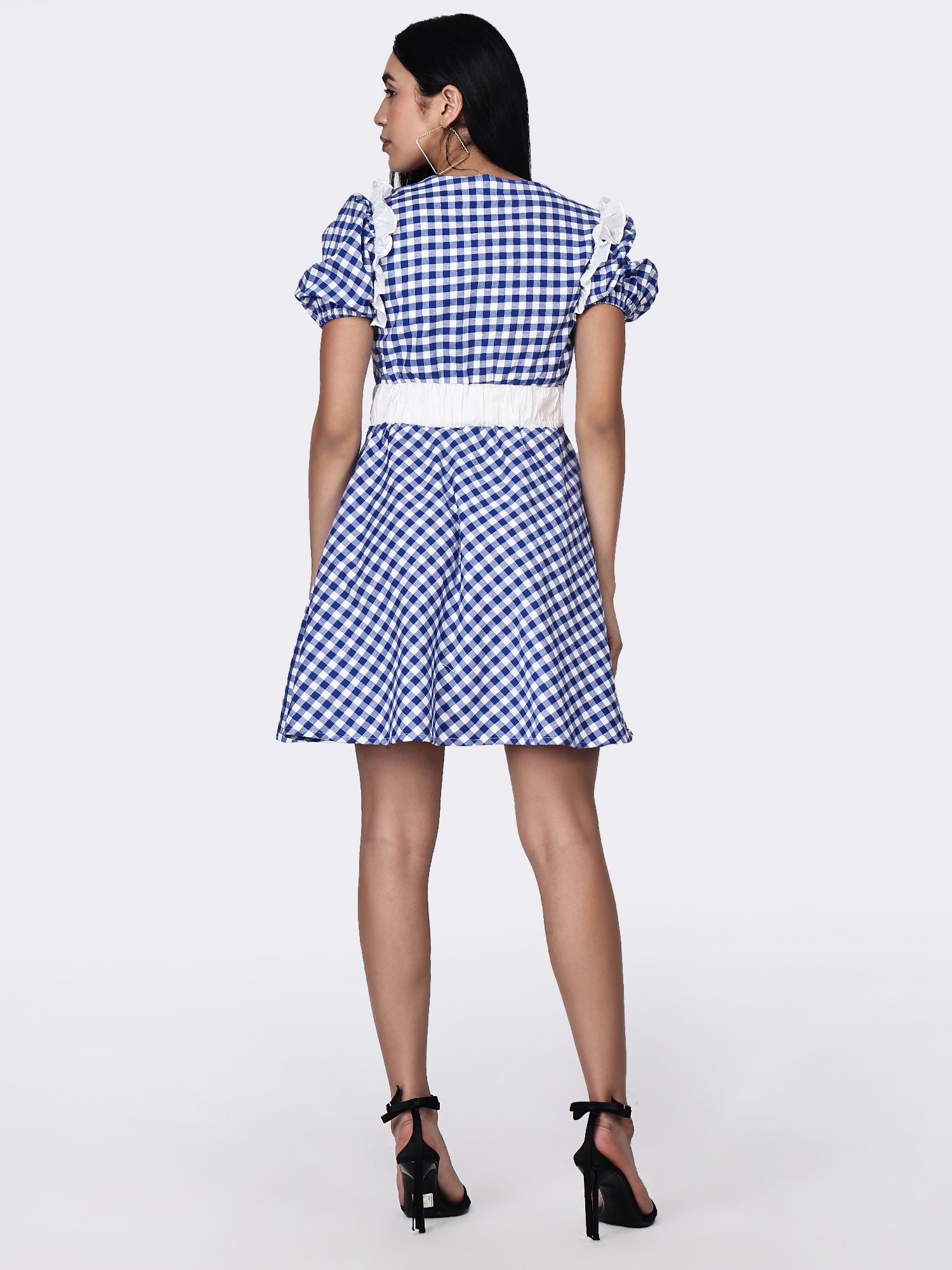 FRENCH BOWSTYLE MINI DRESS