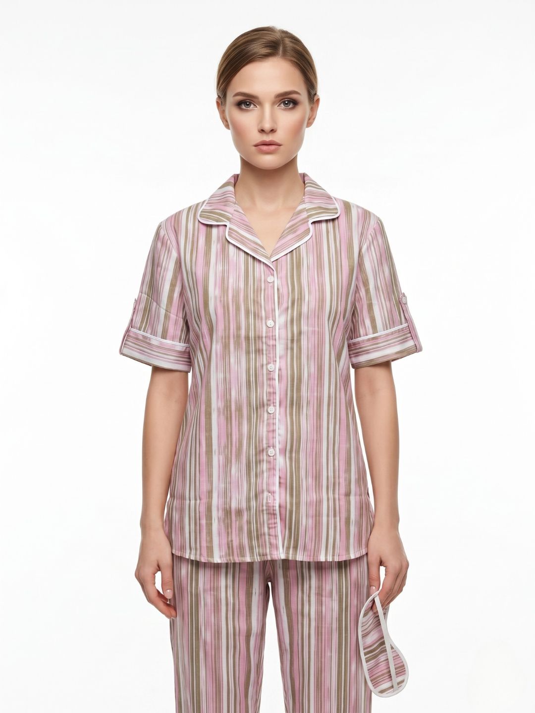 THE HERITAGE SLEEP SET BLUSH & OLIVE