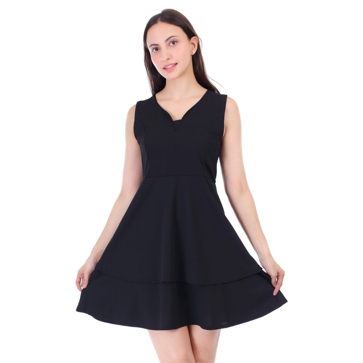 FRILLFLAUNT MINI DRESS