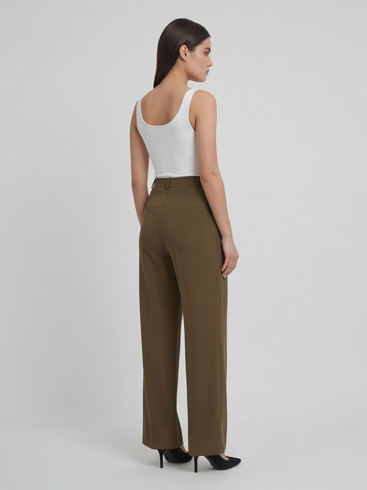 CLASSIC KOREAN DOUBLE PLEATES PANTS