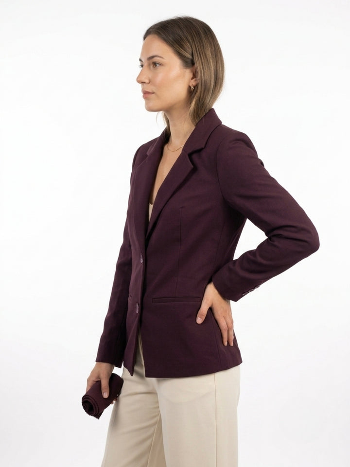 CLASSIC COTTON FORMAL BLAZER
