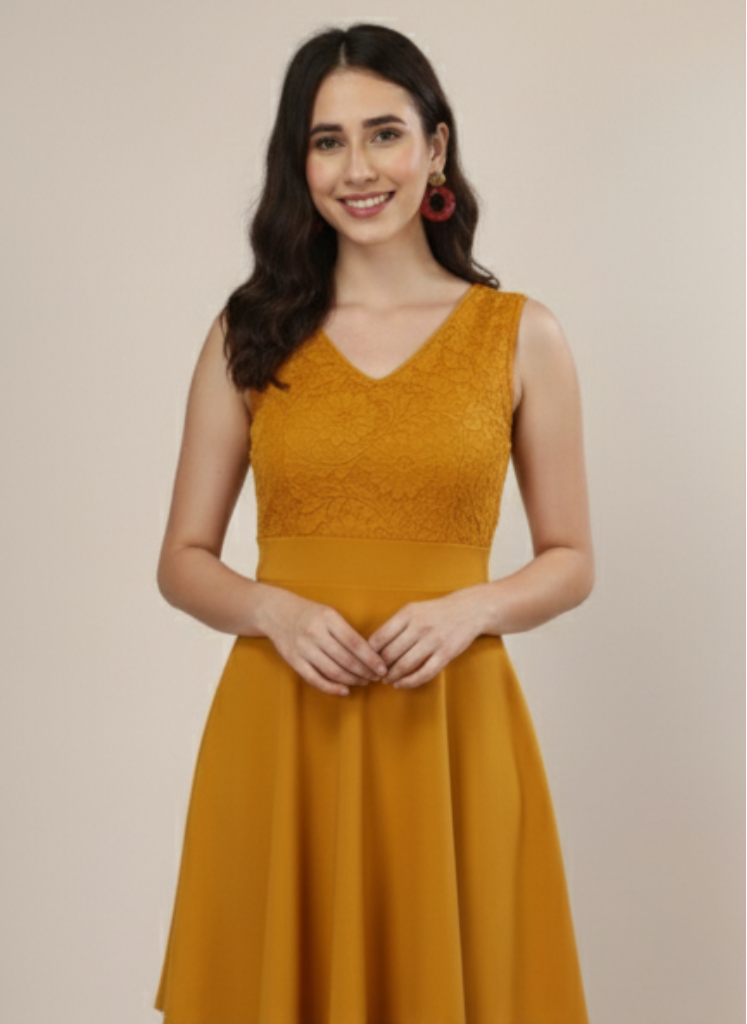 ROSE ALLURE TEXTURED MINI DRESS