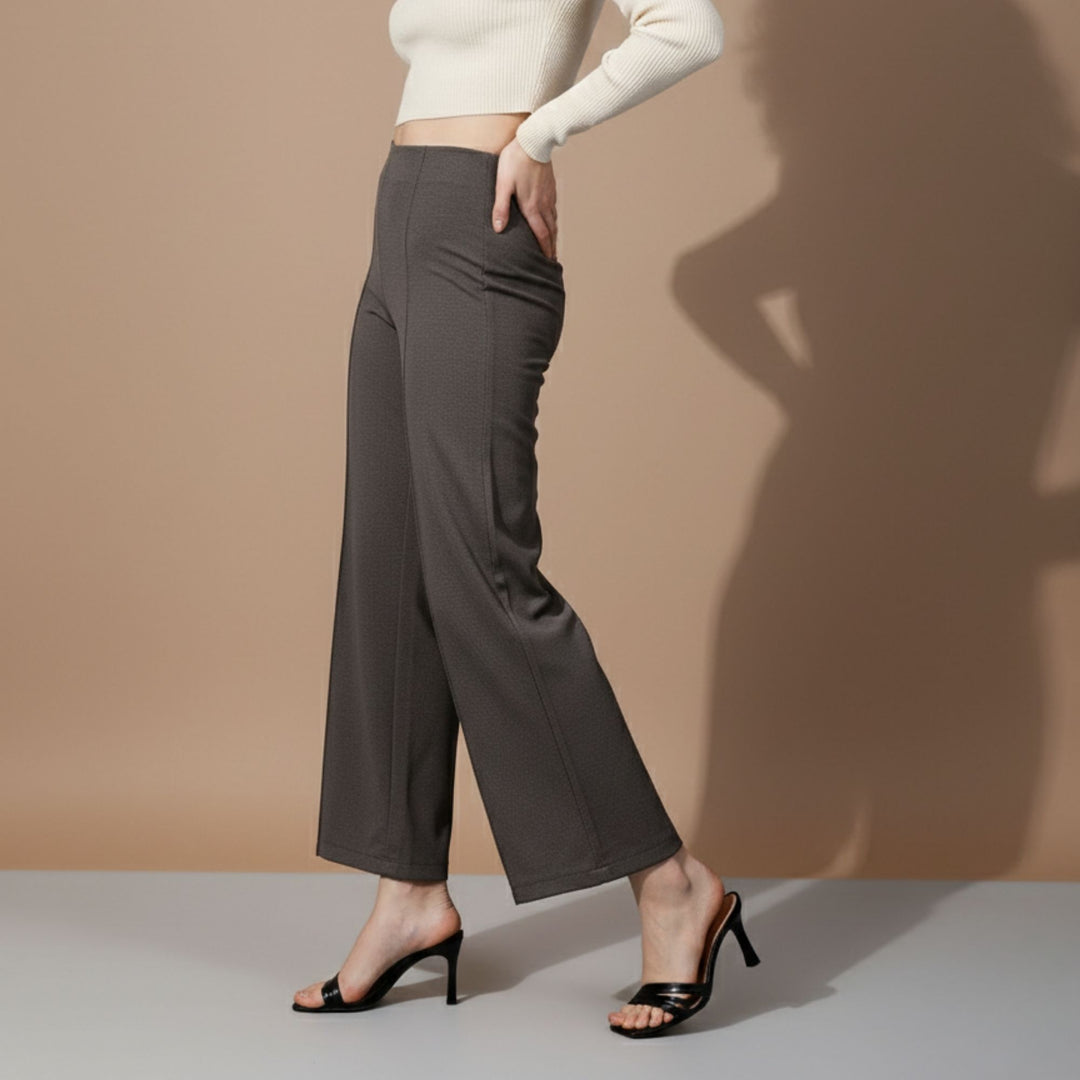 LUXE FLOW STRAIGHT FORMAL PANTS