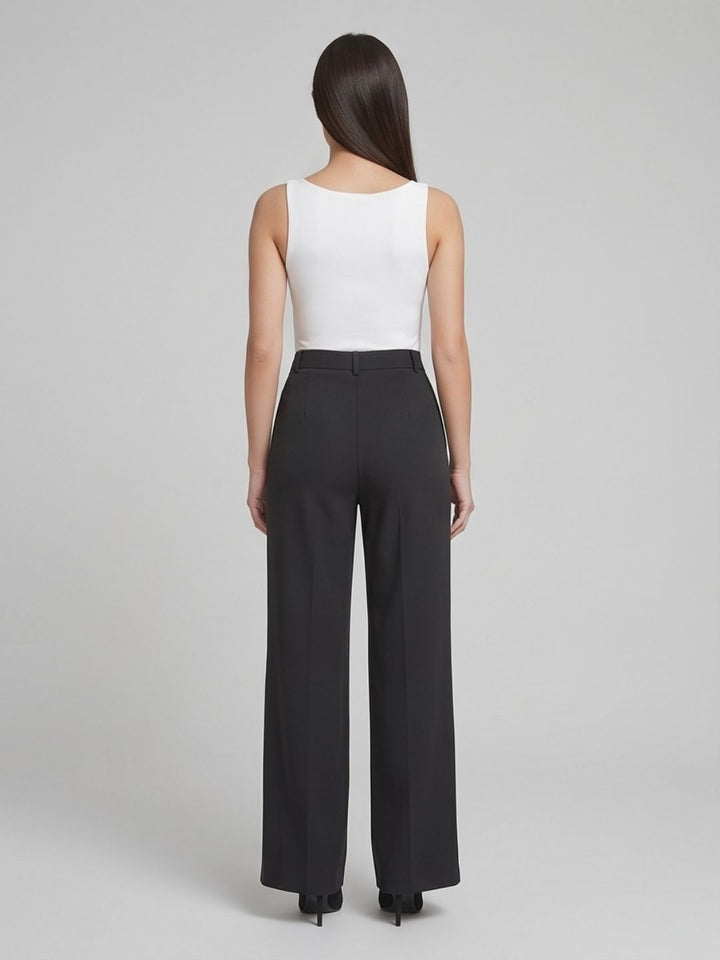 KOREAN WIDE LEG PANTS