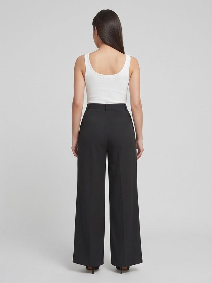 CLASSIC KOREAN DOUBLE PLEATES PANTS