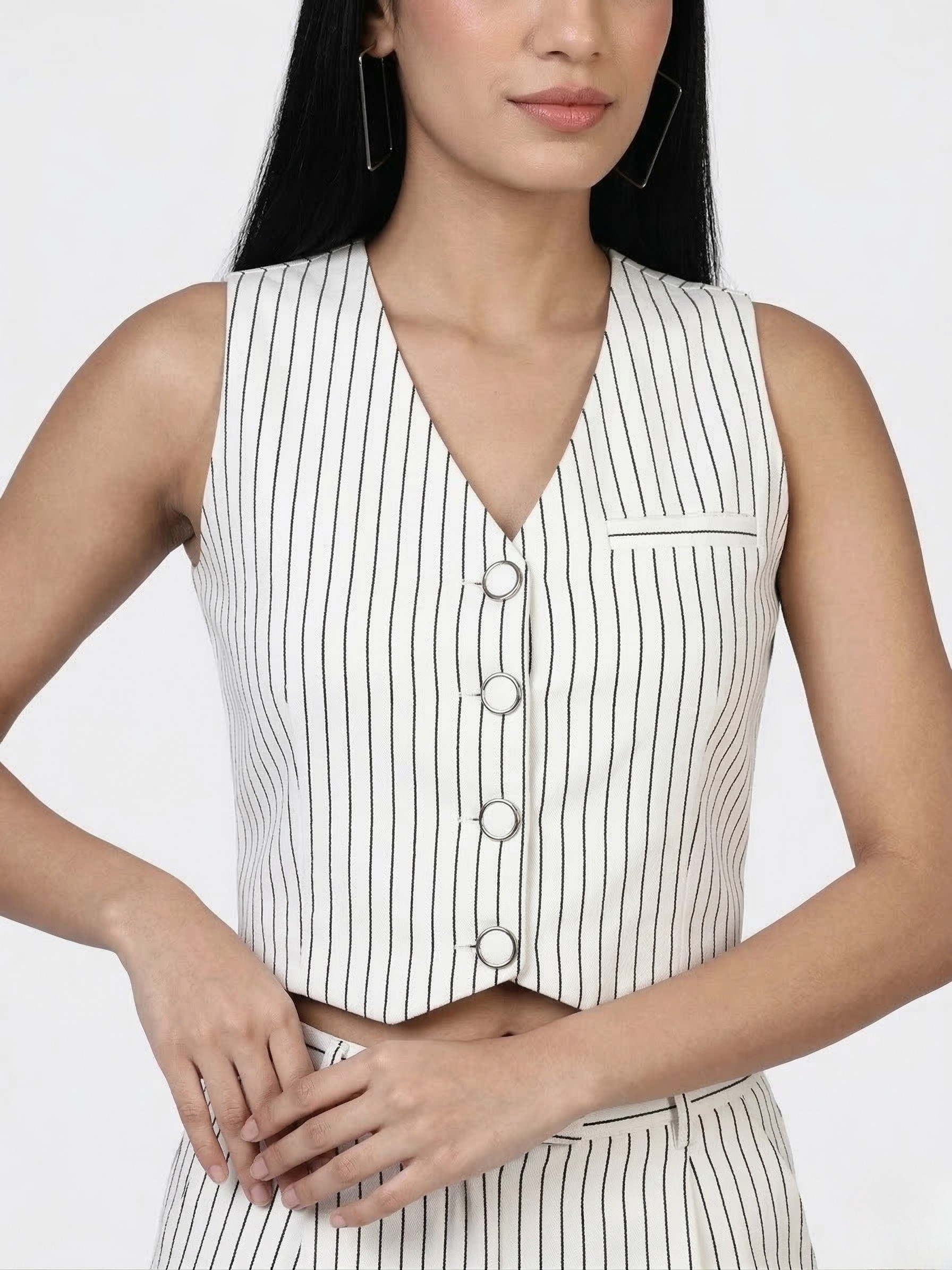 PINSTRIPE POWER CO-ORD SET