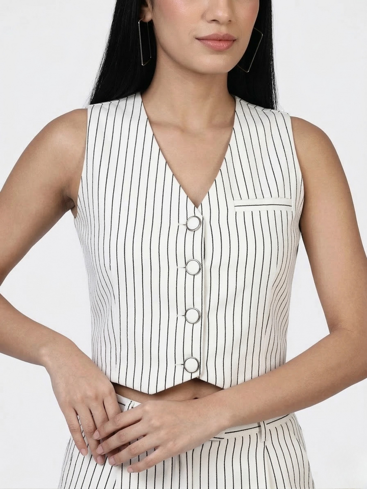 PINSTRIPE POWER CO-ORD SET
