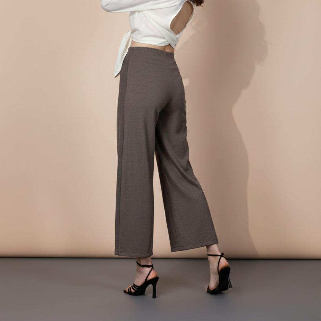 LUXE FLOW STRAIGHT FORMAL PANTS