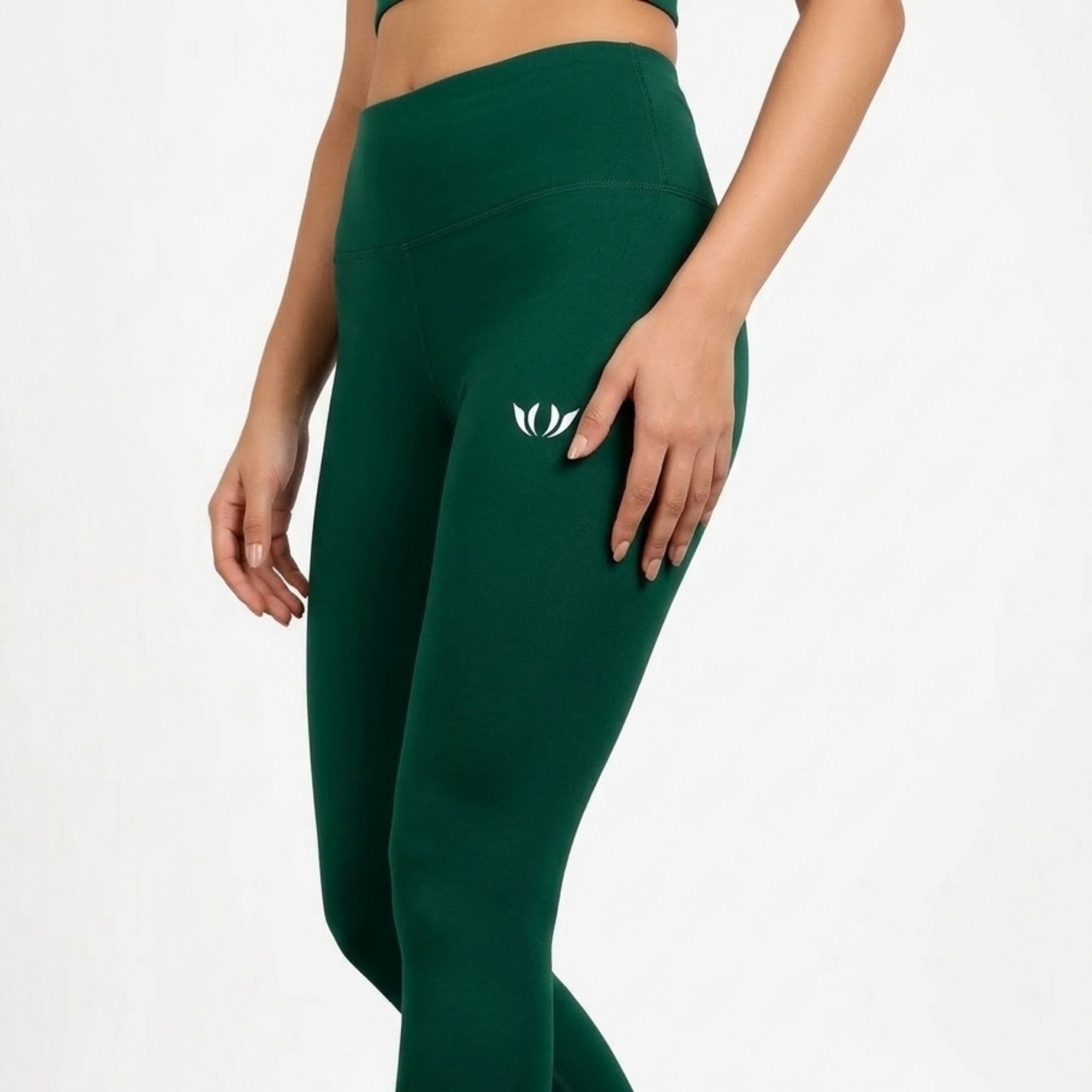 FlexFit Sports Pants Bottle Green