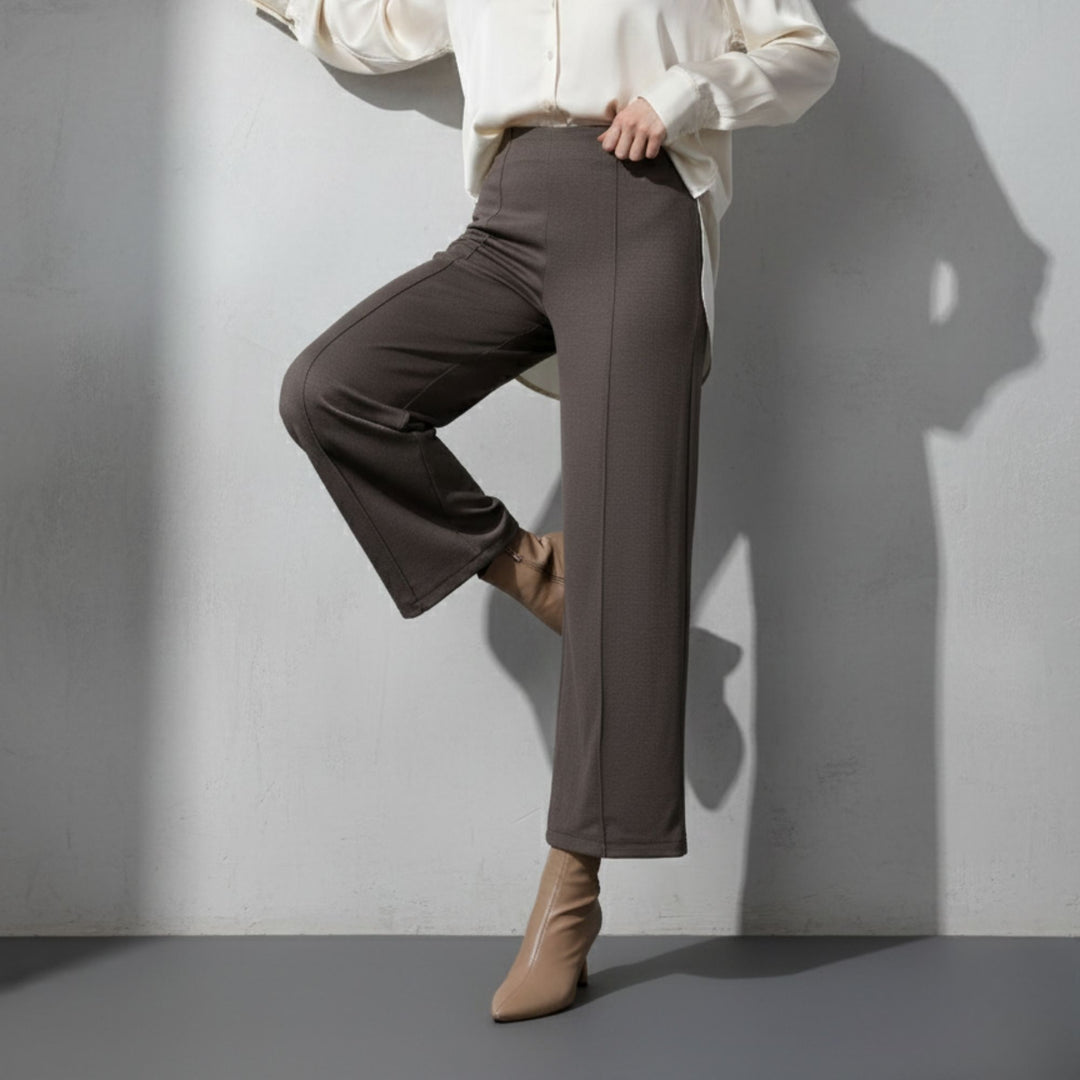 LUXE FLOW STRAIGHT FORMAL PANTS