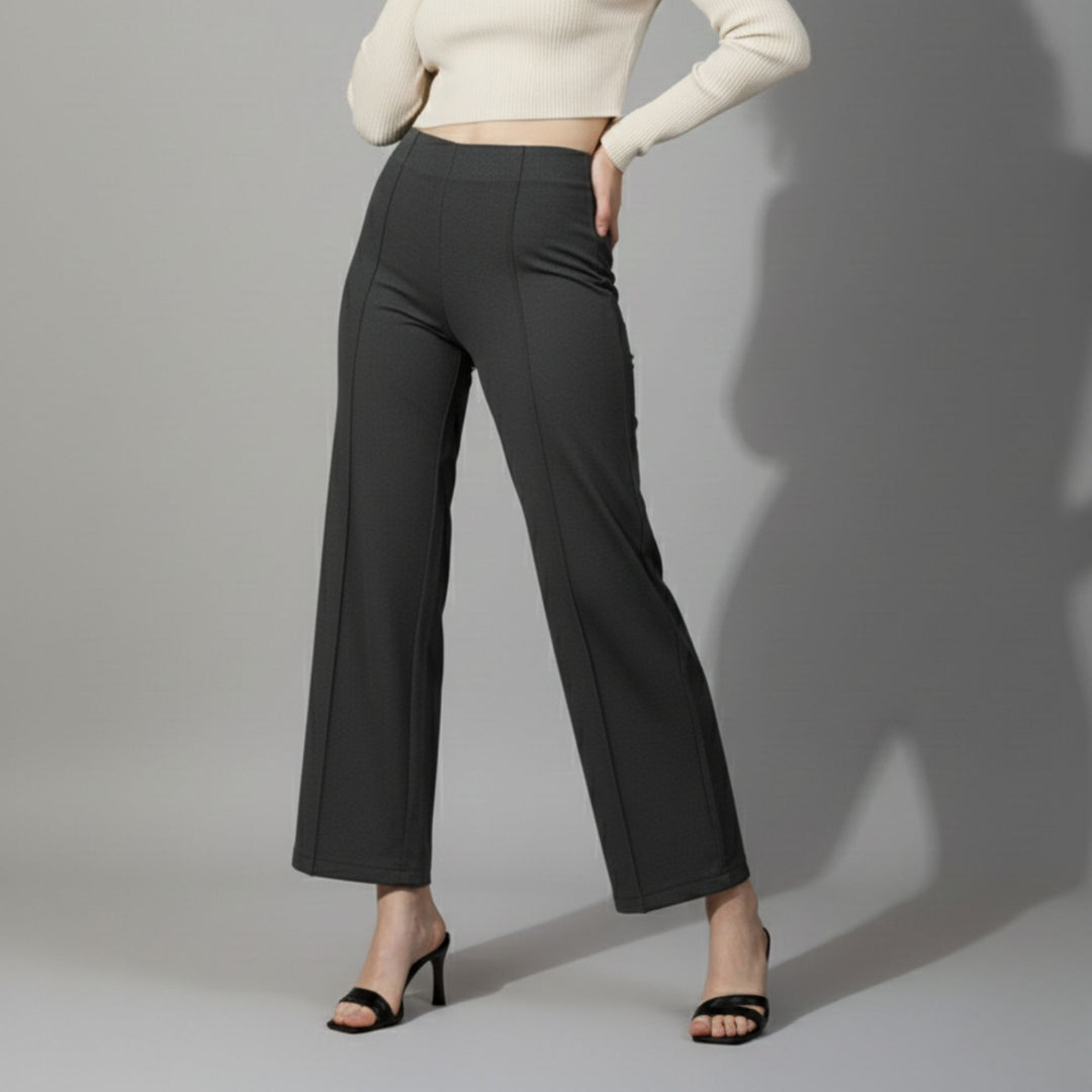 LUXE FLOW STRAIGHT FORMAL PANTS