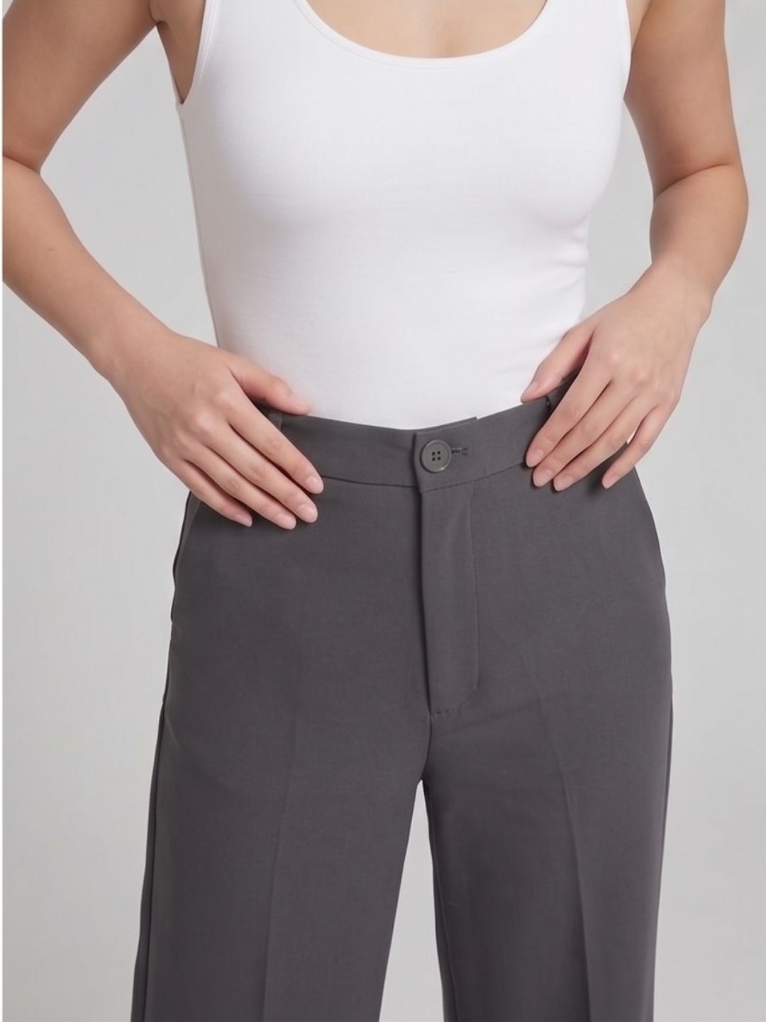 KOREAN WIDE LEG PANTS