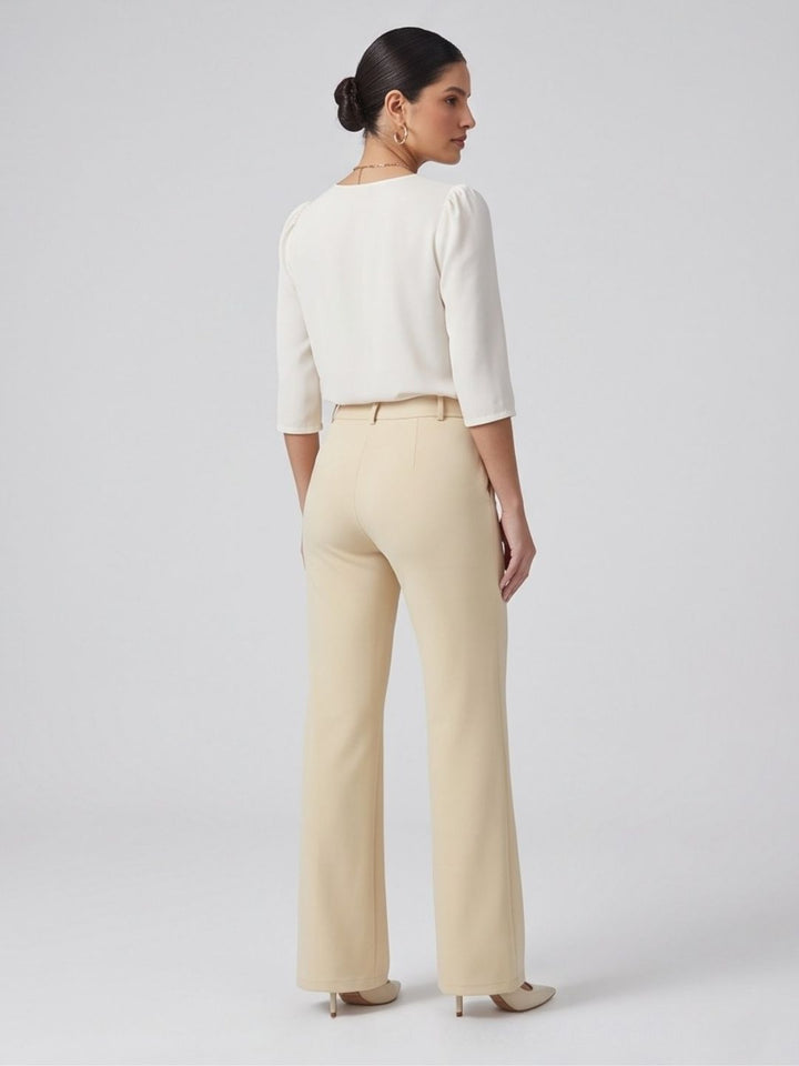 KOREAN WIDE LEG PANTS