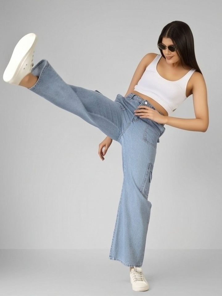 URBAN DRIFT DENIM CARGO PANTS