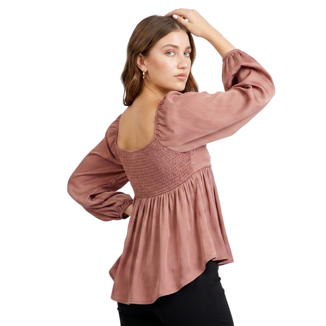 STYLISH SMOKED TOP