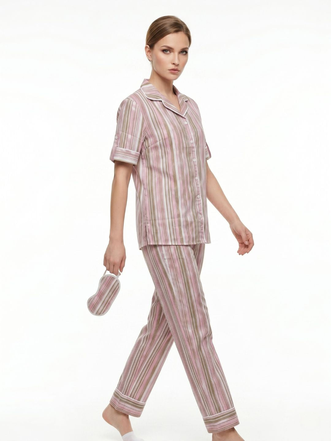 THE HERITAGE SLEEP SET BLUSH & OLIVE