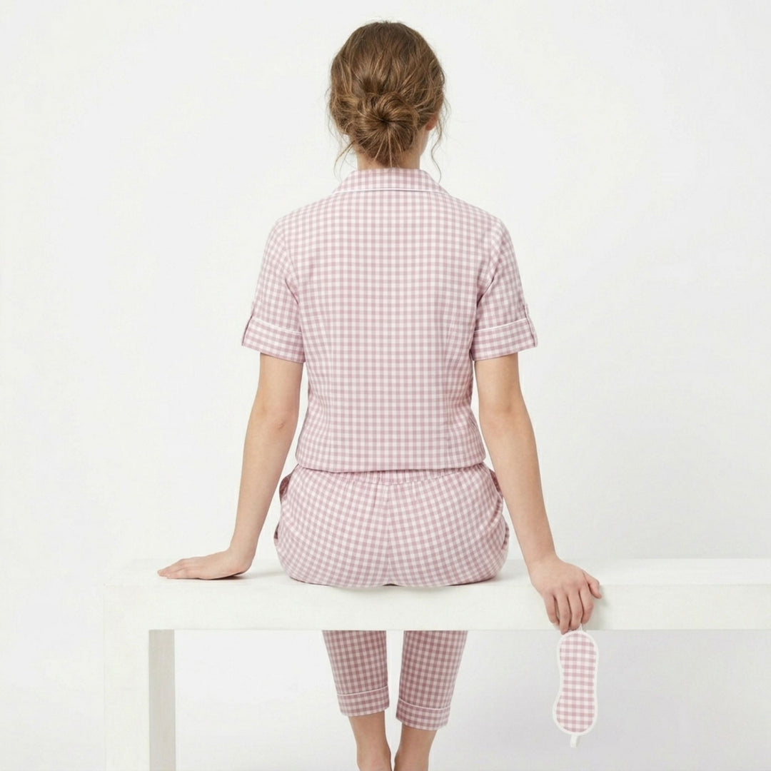 THE HERITAGE SLEEP SET PINK