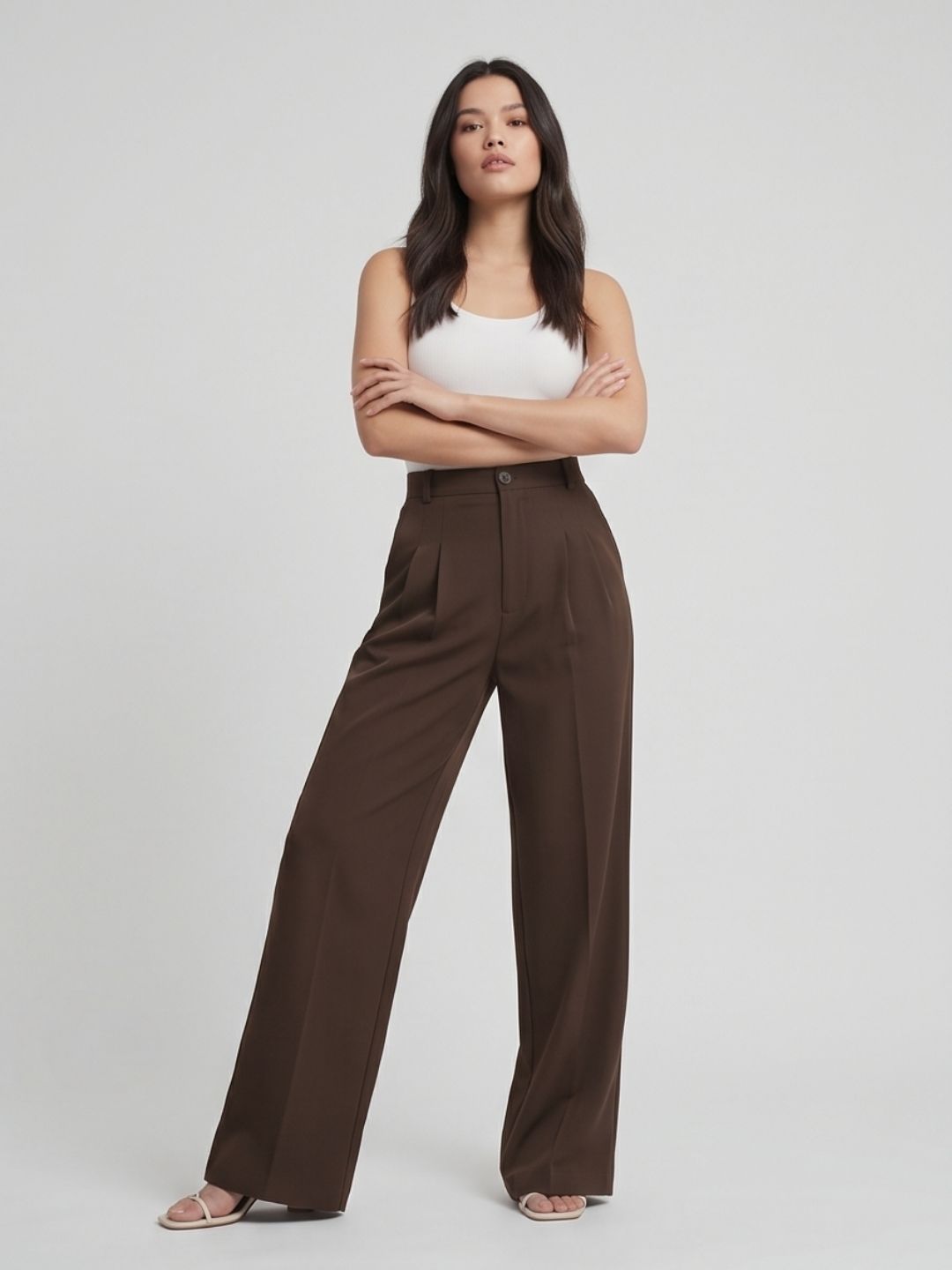 CLASSIC KOREAN DOUBLE PLEATES PANTS