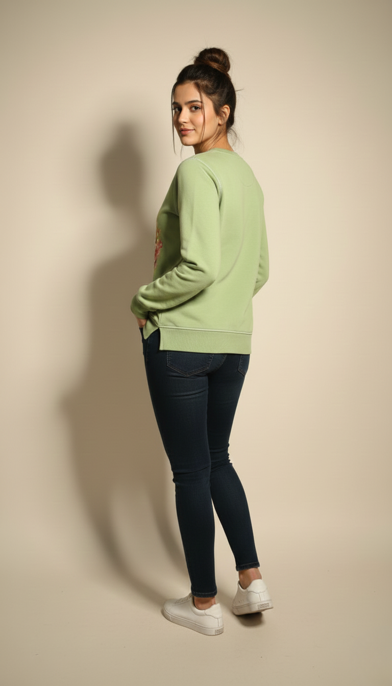 Vibe Green Sweatshirt