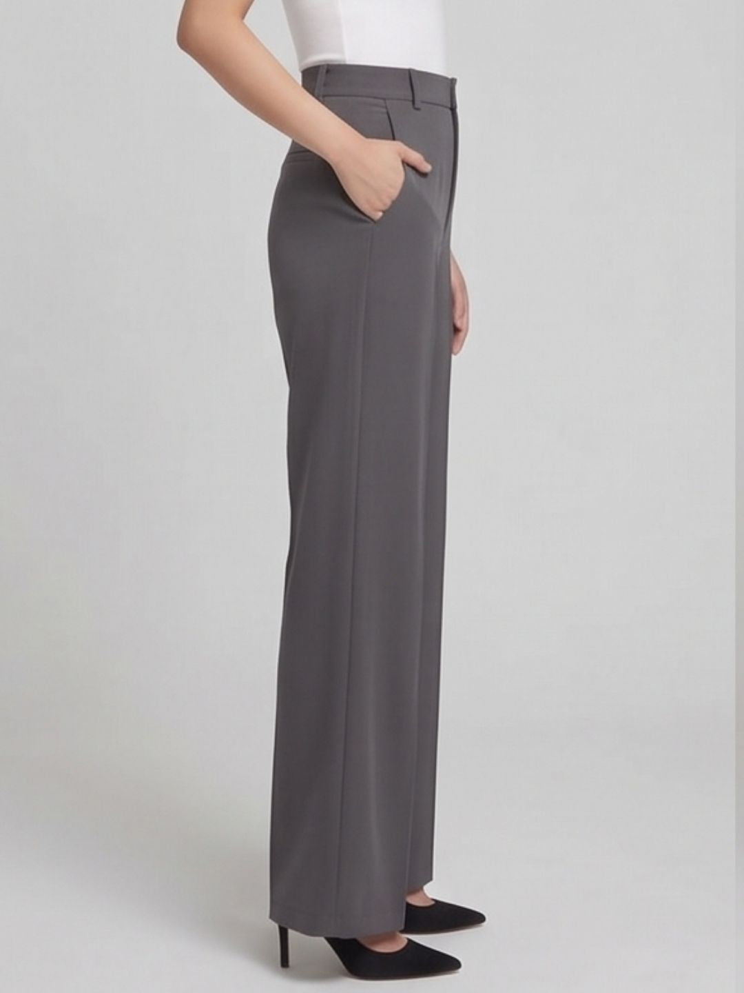 KOREAN WIDE LEG PANTS