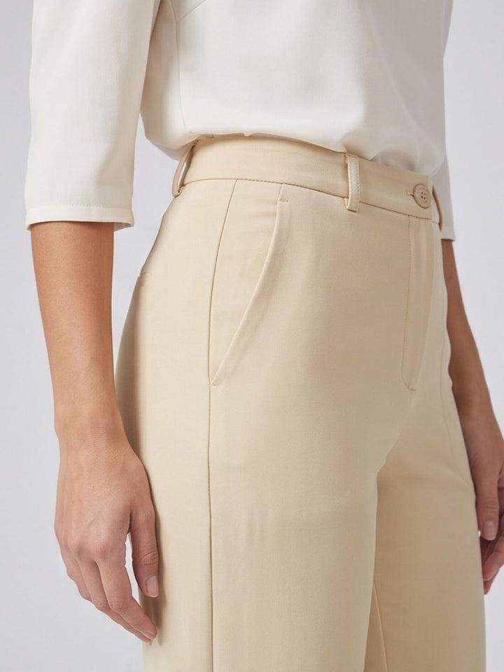KOREAN WIDE LEG PANTS