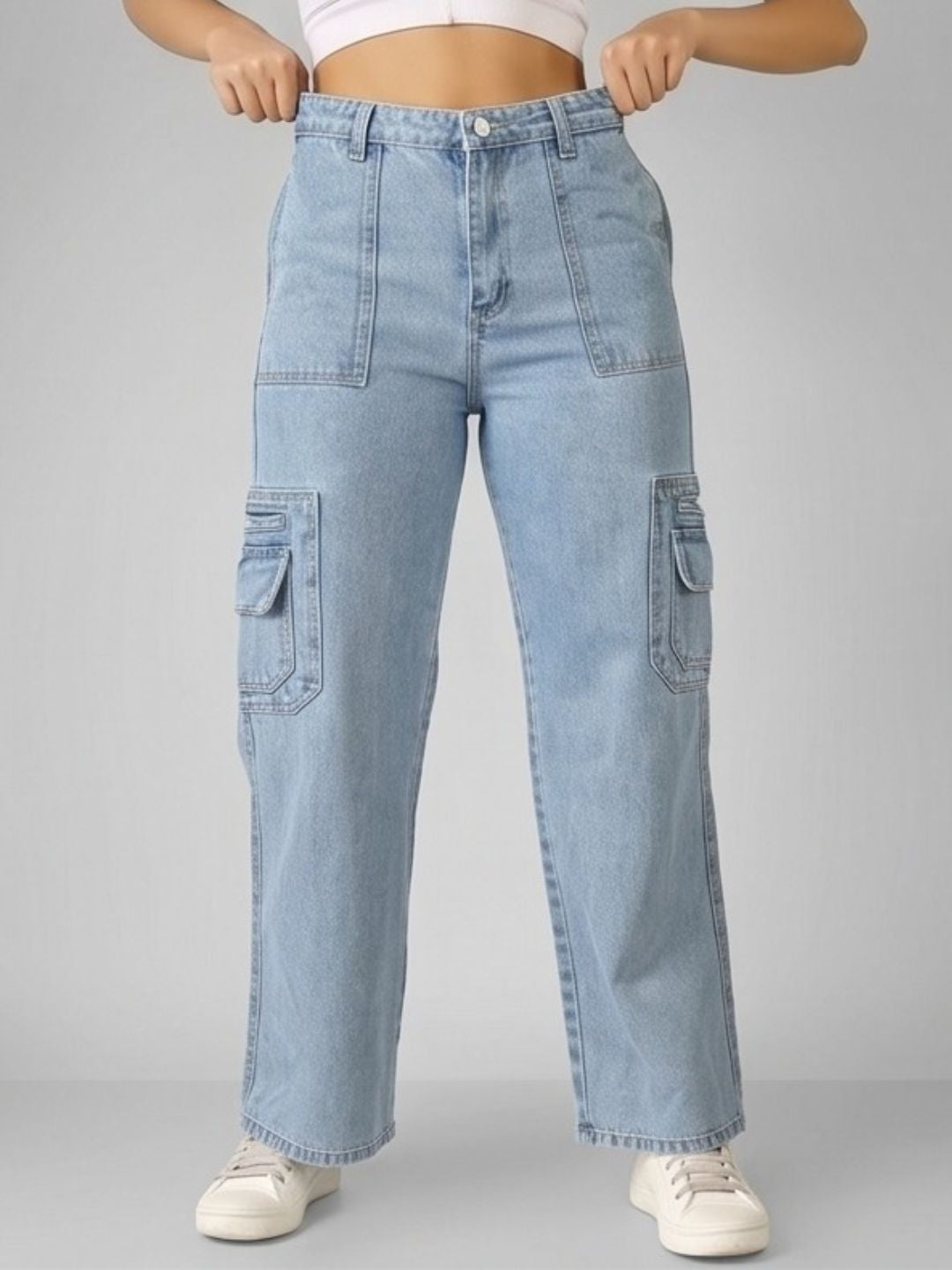 URBAN DRIFT DENIM CARGO PANTS