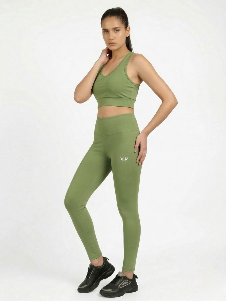 CrissCross Sports Bra Pistachio