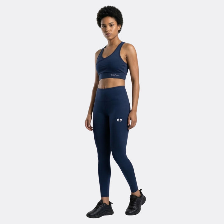 CrissCross Sports Bra Navy Blue