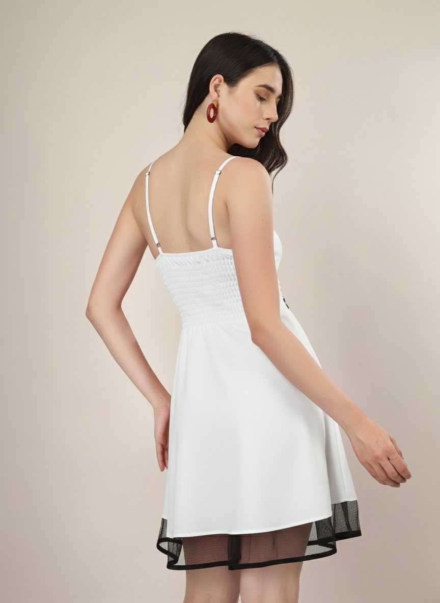 RAVISHING RADIANCE MINI DRESS