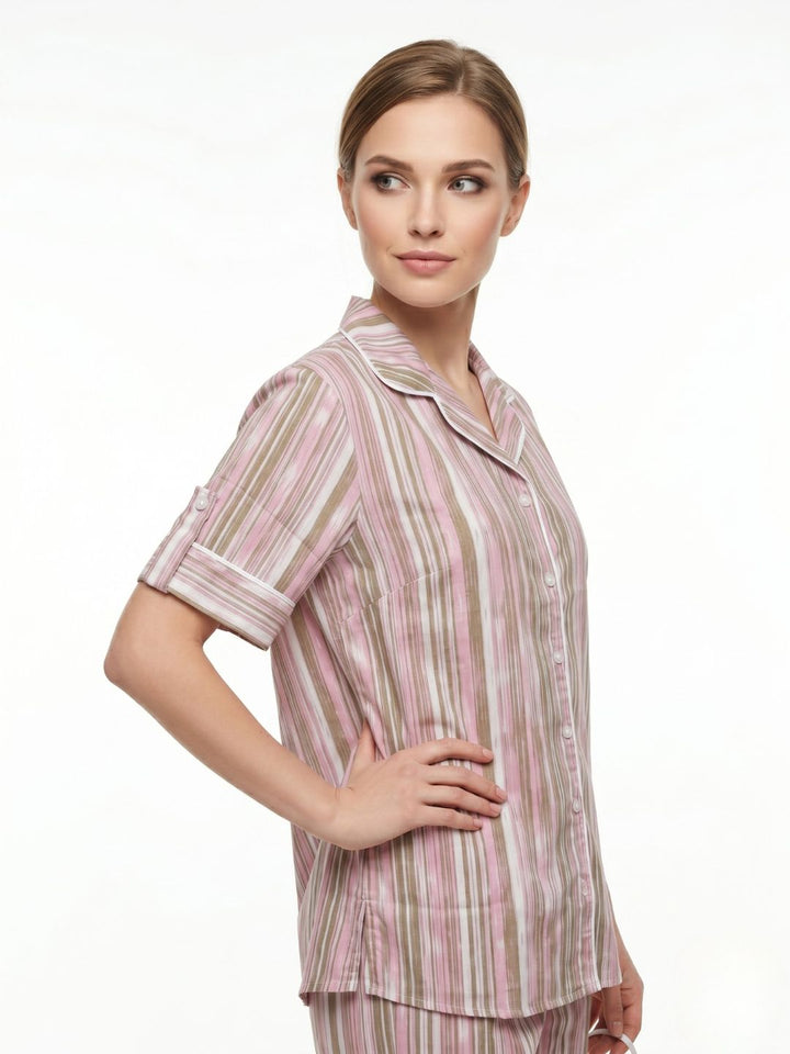 THE HERITAGE SLEEP SET BLUSH & OLIVE